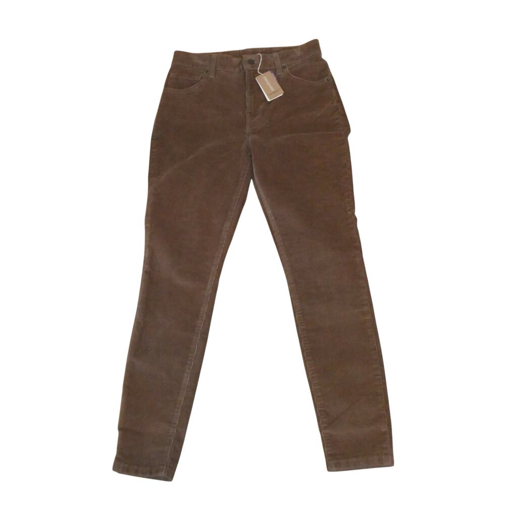 NWT Patagonia Women's Everyday Cords in Topsoil Brown Slim Fit 28